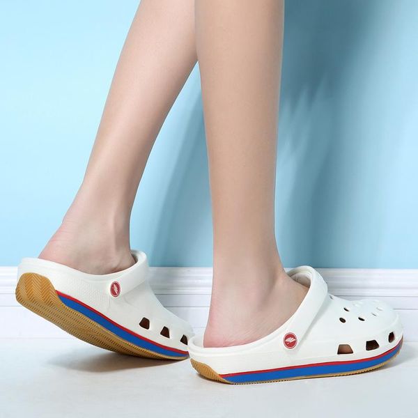 slippers outdoor seaside couple hole shoes with bull tendon bottom for women summer slip-proof sand thick-soled beach, Black
slippers outdoor seaside couple hole shoes with bull tendon bottom for women summer slip-proof sand thick-soled beach, Black