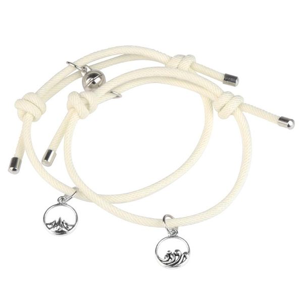 charm bracelets lovers metal magnetic attraction multicolor umbrella rope adjustable classic simple bracelet for couple, Golden;silver
charm bracelets lovers metal magnetic attraction multicolor umbrella rope adjustable classic simple bracelet for couple, Golden;silver