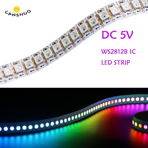 strips dc5v ws2812b 30/60/144leds/m led strip individually addressable rgb smart pixel strip1m/3m/4m/5m ws2812 ic black/white pcb
strips dc5v ws2812b 30/60/144leds/m led strip individually addressable rgb smart pixel strip1m/3m/4m/5m ws2812 ic black/white pcb