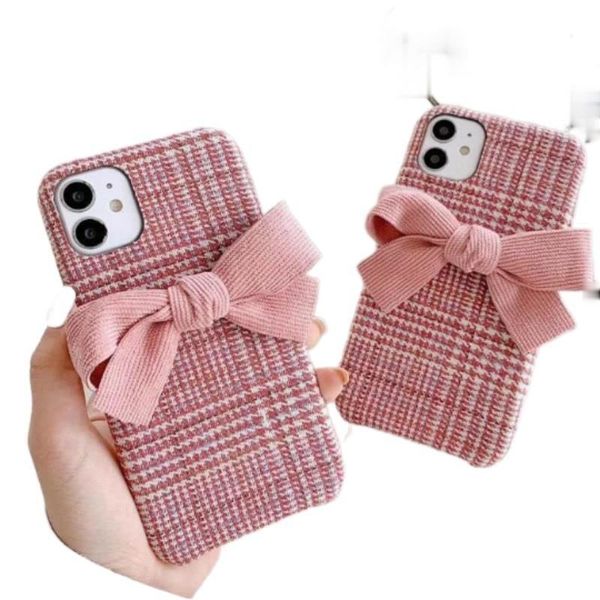 korean pink flannel fabric bow phone case for iphone 12 11 pro max x xs max xr se 7 8plus plaid cloth bowknot plush hard tpu back cover
korean pink flannel fabric bow phone case for iphone 12 11 pro max x xs max xr se 7 8plus plaid cloth bowknot plush hard tpu back cover