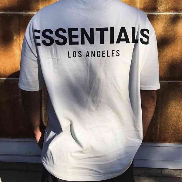 3m reflective short sleeve fog fear of god essentials relaxed fitness t-shirt for men's lovers, White;black
3m reflective short sleeve fog fear of god essentials relaxed fitness t-shirt for men's lovers, White;black