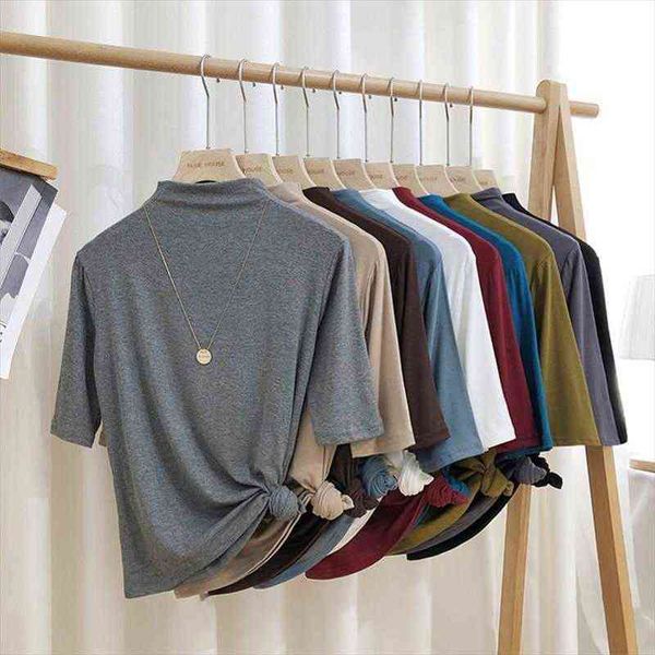 cotton summer half sleeve women shirt turtleneck casual autumn knitting plus size 6xl 7xl 8xl, White
cotton summer half sleeve women shirt turtleneck casual autumn knitting plus size 6xl 7xl 8xl, White