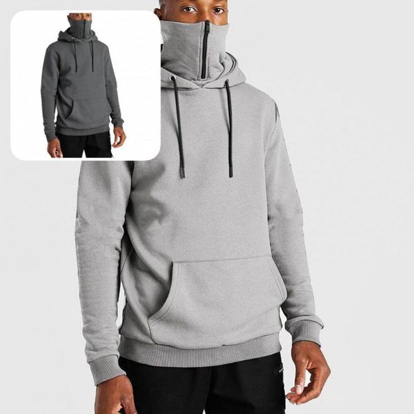 men's sweaters hoodie streetwear men loose breathable trendy zipper neck, White;black
men's sweaters hoodie streetwear men loose breathable trendy zipper neck, White;black
