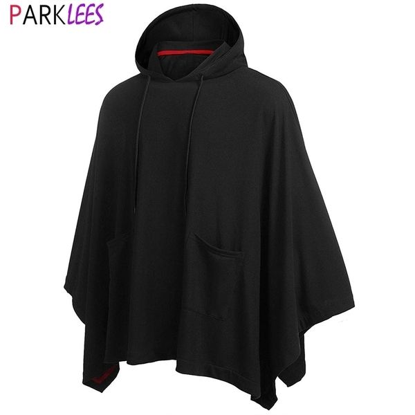 black casual hooded sweatshirt loose bat sleeves poncho cape cloak hip hop harajuku streetwear hoody pullover for male moletom 210522
black casual hooded sweatshirt loose bat sleeves poncho cape cloak hip hop harajuku streetwear hoody pullover for male moletom 210522