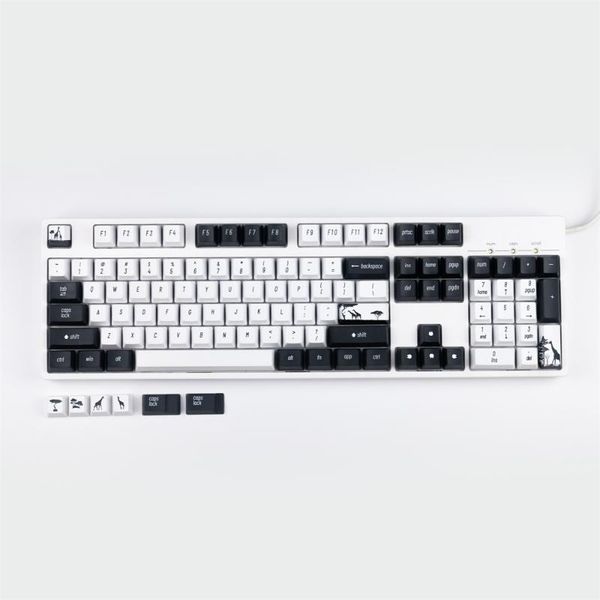 keyboard mouse combos rainforest black white minimalist giraffe pbt keycaps oem profile personalized keys for cross switch 108 mechanical ke
keyboard mouse combos rainforest black white minimalist giraffe pbt keycaps oem profile personalized keys for cross switch 108 mechanical ke