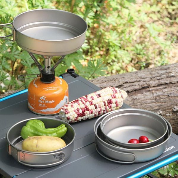 camp kitchen 2021 ultralight titanium 350ml pot and fry pan cookset outdoor camping picnic cookware set with folding handles4
camp kitchen 2021 ultralight titanium 350ml pot and fry pan cookset outdoor camping picnic cookware set with folding handles4