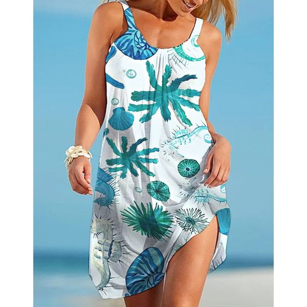 beautiful long-sleeved round neck strap new style 3d printing loose summer beach seabed animal ocs sling sleeveless casual dress, Black;gray
beautiful long-sleeved round neck strap new style 3d printing loose summer beach seabed animal ocs sling sleeveless casual dress, Black;gray