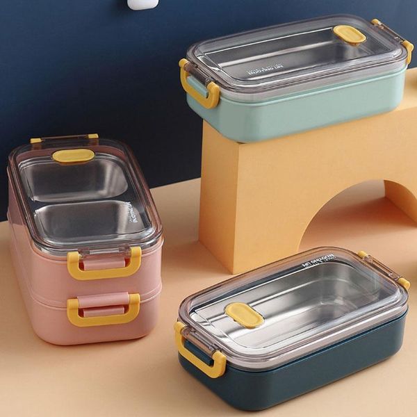 microwave lunch box portable student bento large capacity double-layer 304 stainless steel lunchboxs container dinnerware sets
microwave lunch box portable student bento large capacity double-layer 304 stainless steel lunchboxs container dinnerware sets