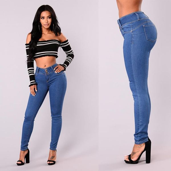 women's jeans fashion slim high waist women blue skinny woman casual elastic denim pencil pants female trousers
women's jeans fashion slim high waist women blue skinny woman casual elastic denim pencil pants female trousers