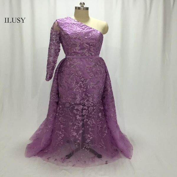 party dresses ilusy light purple prom dress one-shouler long sleeve lace evening gown with overskirt vestido de festa, White;black
party dresses ilusy light purple prom dress one-shouler long sleeve lace evening gown with overskirt vestido de festa, White;black