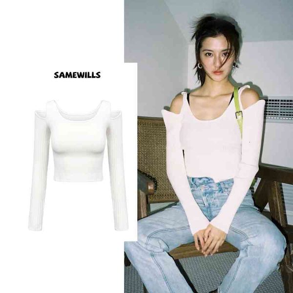 women's t-shirt nch elegant 132 minority round neck short thickened knit slim fit pure color external t-shirt pit strip 133t, White
women's t-shirt nch elegant 132 minority round neck short thickened knit slim fit pure color external t-shirt pit strip 133t, White
