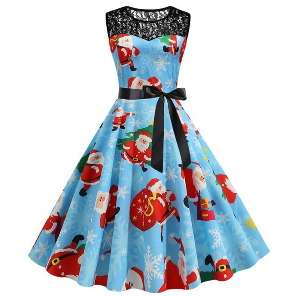 casual dresses lace floral elegant women formal gown christmas sleeveless 1950s housewife evening party prom wedding dress, Black;gray
casual dresses lace floral elegant women formal gown christmas sleeveless 1950s housewife evening party prom wedding dress, Black;gray