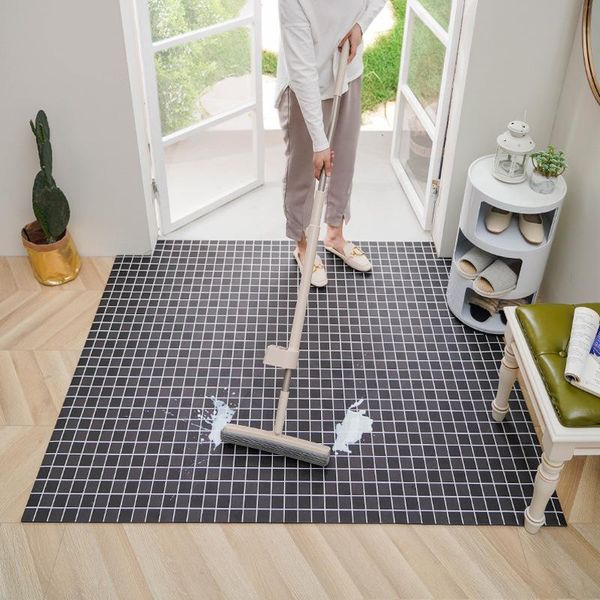 carpets leather carpet kitchen entrance oilproof non-slip floor mat bathroom waterproof door custom made lattice rug
carpets leather carpet kitchen entrance oilproof non-slip floor mat bathroom waterproof door custom made lattice rug