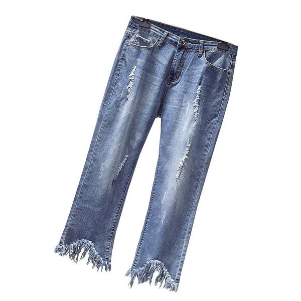 women's jeans plus size for women 4xl 2021 spring summer blue ripped high-waisted button zipper bell-bottom pants
women's jeans plus size for women 4xl 2021 spring summer blue ripped high-waisted button zipper bell-bottom pants