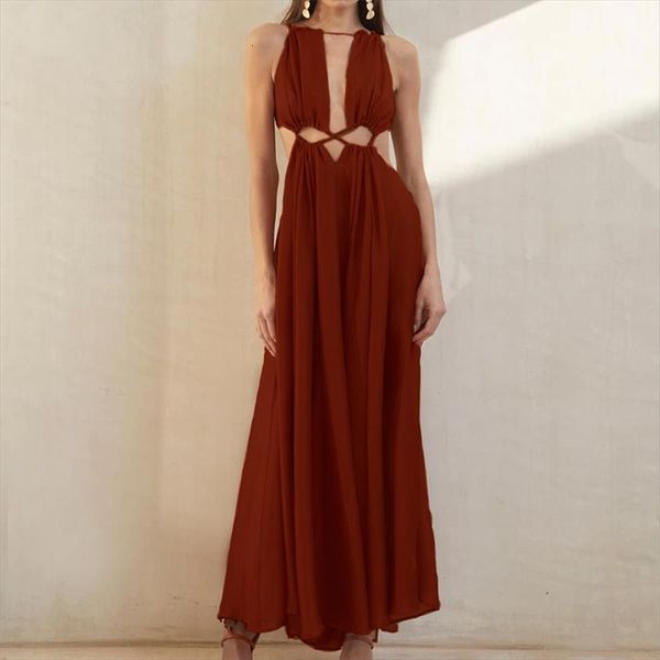 lace up long womens dress patchwork sleeveless pleated backless hollow out female dresses high waist ladies party vestidos, Black;gray
lace up long womens dress patchwork sleeveless pleated backless hollow out female dresses high waist ladies party vestidos, Black;gray