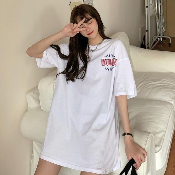 women's t-shirt casual letter print loose t-shirts japanese kawaii ladies ulzzang female korean harajuku clothes for women, White
women's t-shirt casual letter print loose t-shirts japanese kawaii ladies ulzzang female korean harajuku clothes for women, White