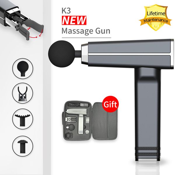 lifetime warranty k3 muscle massage gun body massager portable and light electric massage muscle pain relief relaxing massage 210324
lifetime warranty k3 muscle massage gun body massager portable and light electric massage muscle pain relief relaxing massage 210324