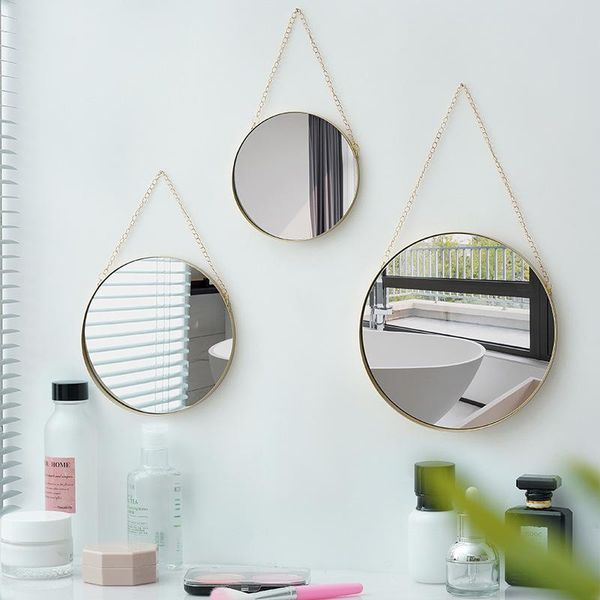 mirrors nordic hd wall hanging girl makeup mirror creative metal diamond home bathroom cosmetic glass decorative
mirrors nordic hd wall hanging girl makeup mirror creative metal diamond home bathroom cosmetic glass decorative