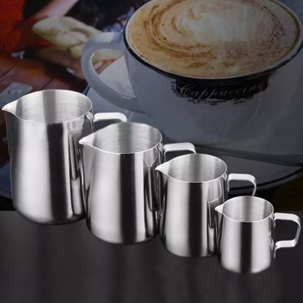 mugs espresso coffee pitcher kitchen stainless steel milk frothing jug barista craft latte flower cup
mugs espresso coffee pitcher kitchen stainless steel milk frothing jug barista craft latte flower cup