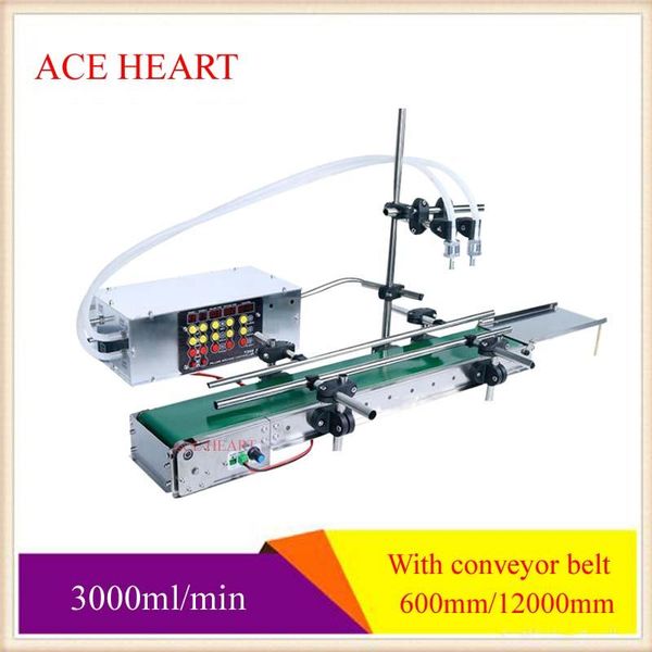 food processors automatic conveyor belt assembly line double-head liquid filling machine intelligent induction quantitative high-precision
food processors automatic conveyor belt assembly line double-head liquid filling machine intelligent induction quantitative high-precision