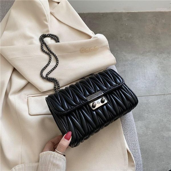 evening bags women bag pu leather fold shoulder fashion casual chain crossbody black white handbag luxury designer little
evening bags women bag pu leather fold shoulder fashion casual chain crossbody black white handbag luxury designer little