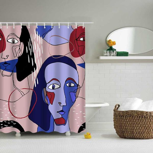 curtain & drapes abstract woman printing shower curtains for living room decorationgeometric art waterproof bath with hooks home decor
curtain & drapes abstract woman printing shower curtains for living room decorationgeometric art waterproof bath with hooks home decor