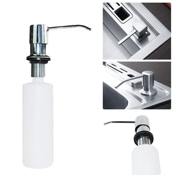kitchen sink soap dispenser detergent liquid lotion dispensers stainless steel head+ abs bathroom products
kitchen sink soap dispenser detergent liquid lotion dispensers stainless steel head+ abs bathroom products