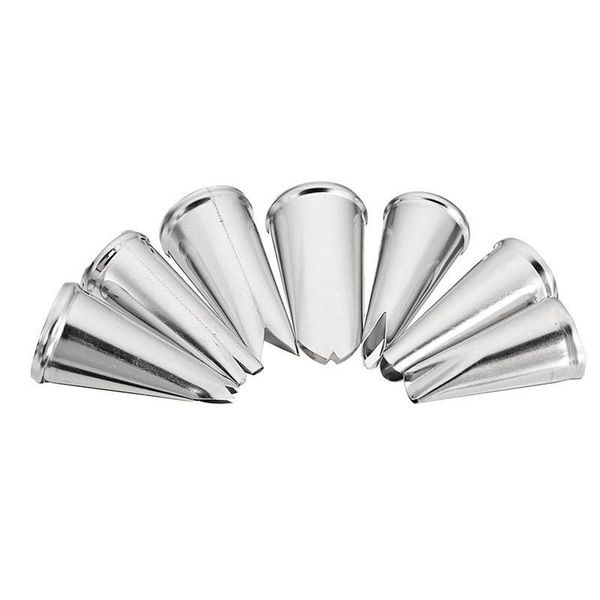 baking & pastry tools 7pcs set icing piping nozzles stainless steel cake tips cupcake decorating tn99
baking & pastry tools 7pcs set icing piping nozzles stainless steel cake tips cupcake decorating tn99