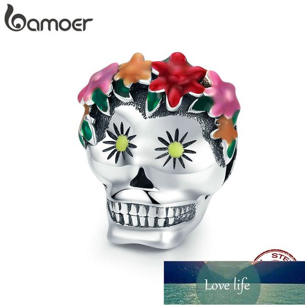 bamoer halloween collection 925 sterling silver flower skull charms colorful enamel beads fit women bracelets diy jewelry scc888 factory pri, Bronze;silver
bamoer halloween collection 925 sterling silver flower skull charms colorful enamel beads fit women bracelets diy jewelry scc888 factory pri, Bronze;silver