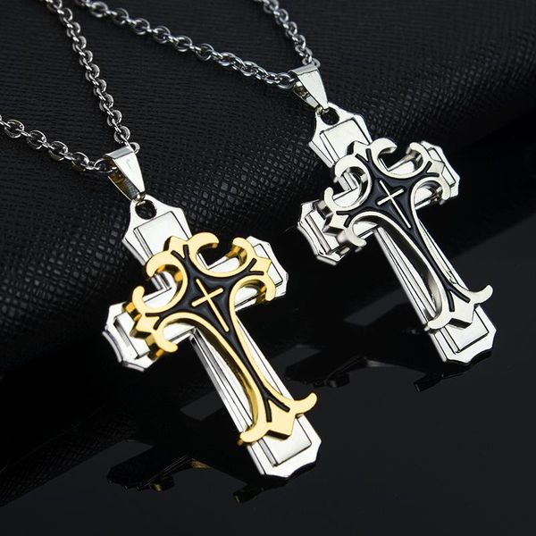 pendant necklaces gothic cross for men women teens punk trendy classic retro necklace fashion jewelry gifts, Silver
pendant necklaces gothic cross for men women teens punk trendy classic retro necklace fashion jewelry gifts, Silver