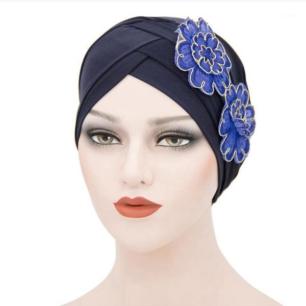 beanie/skull caps arab muslim beanie cap forehead cross flower hat women turban headwrap female hair bonnets tb-741, Blue;gray
beanie/skull caps arab muslim beanie cap forehead cross flower hat women turban headwrap female hair bonnets tb-741, Blue;gray