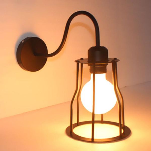 wall lamp loft american iron lampshade vintage cage guard sconce lights lighting fixture home bathroom living room decor lamps
wall lamp loft american iron lampshade vintage cage guard sconce lights lighting fixture home bathroom living room decor lamps