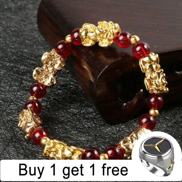 charm bracelets chinese fengshui pixiu bracelet for men women wealth and good luck wristband obsidian beads jewelry gift, Golden;silver
charm bracelets chinese fengshui pixiu bracelet for men women wealth and good luck wristband obsidian beads jewelry gift, Golden;silver