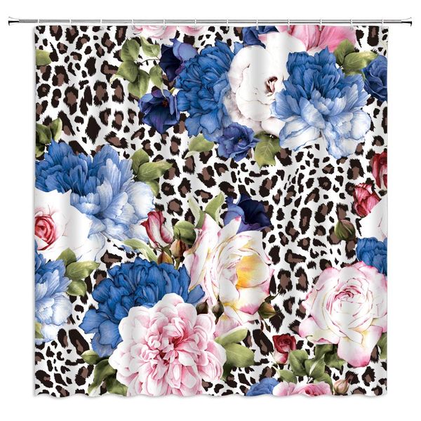 leopard flower shower curtain blue pink bohemia flower mix african wildlife leopard tiger skin print creative modern bathroom
leopard flower shower curtain blue pink bohemia flower mix african wildlife leopard tiger skin print creative modern bathroom