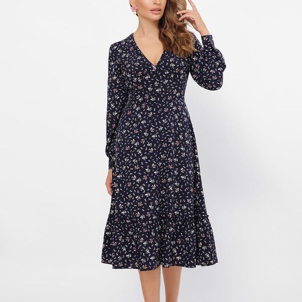 casual dresses spring autumn bohemian women's floral print frill tiered midi dress, Black;gray
casual dresses spring autumn bohemian women's floral print frill tiered midi dress, Black;gray