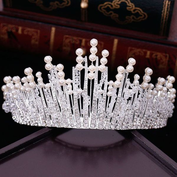 vintage multilayer luxury silver color crystal pearl tiara crown wedding hair accessories bridal party jewelry big headbands, Slivery;golden
vintage multilayer luxury silver color crystal pearl tiara crown wedding hair accessories bridal party jewelry big headbands, Slivery;golden