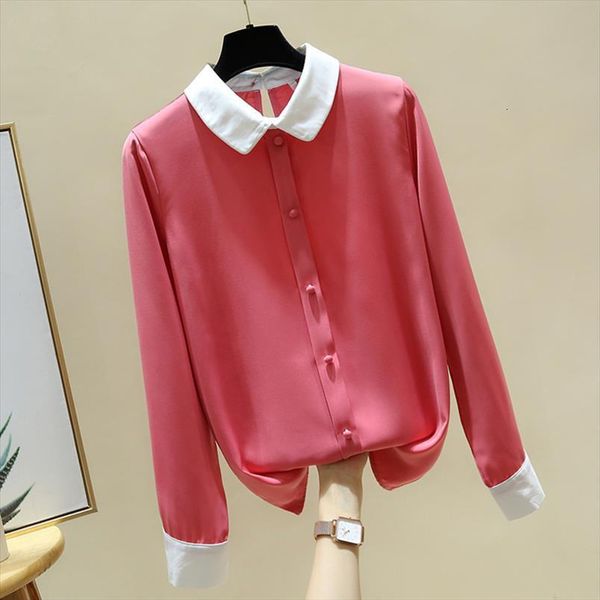 long sleeve blusas mujer womens blouses de moda tunr down collar office shirt tosp clothing blusa e18, White
long sleeve blusas mujer womens blouses de moda tunr down collar office shirt tosp clothing blusa e18, White