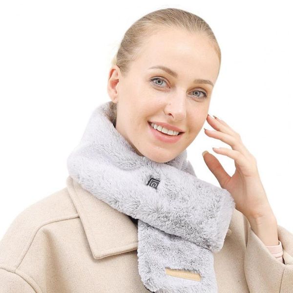 scarves breathable heating scarf women faux fur washable adjustable 3 levels fashion winter 2021, Blue;gray
scarves breathable heating scarf women faux fur washable adjustable 3 levels fashion winter 2021, Blue;gray