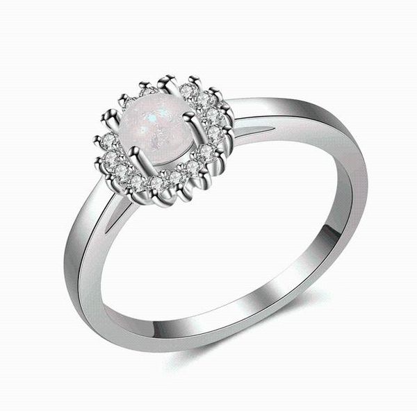 wedding rings silver ring classic exquisite temperament female sun flower inlaid opal stone zircon hand jewelry, Slivery;golden
wedding rings silver ring classic exquisite temperament female sun flower inlaid opal stone zircon hand jewelry, Slivery;golden