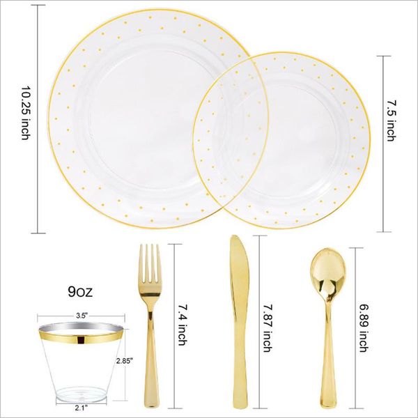 disposable dinnerware 60pcs/lot bronzing wedding party assiette plastique reutilisable tableware and plastic plate cup birthday
disposable dinnerware 60pcs/lot bronzing wedding party assiette plastique reutilisable tableware and plastic plate cup birthday
