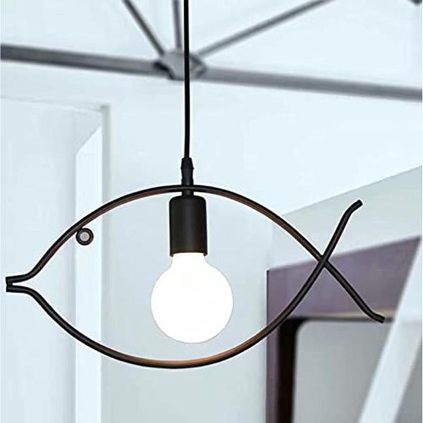 pendant lamps fish hanging light - led lamp living room decoration ceiling chandelier personality vintage iron for bar
pendant lamps fish hanging light - led lamp living room decoration ceiling chandelier personality vintage iron for bar