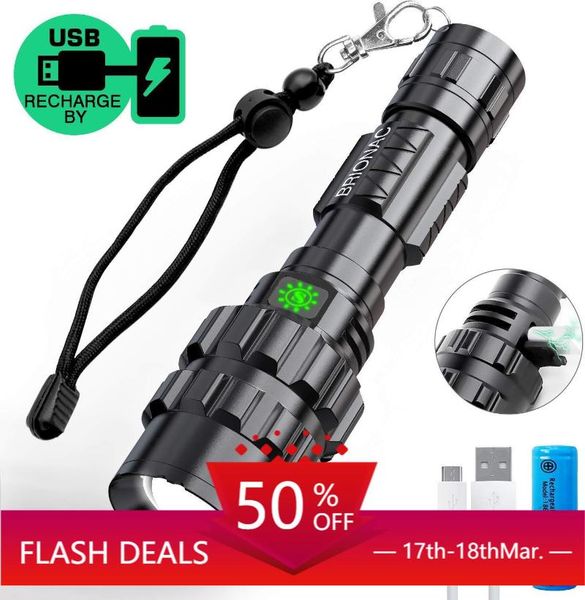 rechargeable high lumens, super bright waterproof flashlights pocket-sized, 5 modes, for camping, biking, walking torches
rechargeable high lumens, super bright waterproof flashlights pocket-sized, 5 modes, for camping, biking, walking torches