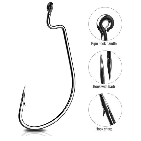 wide crank hook lure barbed fishing set jig goods tackle gap worm big bass hooks
wide crank hook lure barbed fishing set jig goods tackle gap worm big bass hooks