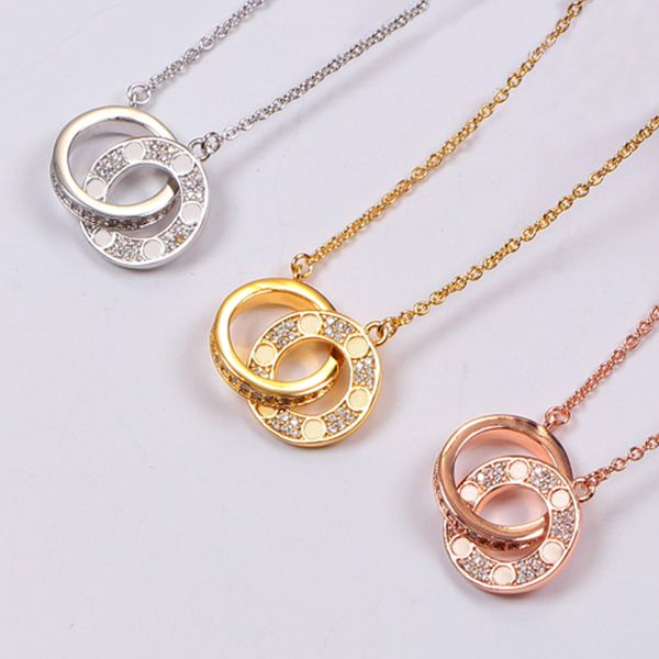 new women's pendant necklaces fashion designer titanium steel cz diamond luxury necklace fine jewelry valentine's day gift for wom, Silver
new women's pendant necklaces fashion designer titanium steel cz diamond luxury necklace fine jewelry valentine's day gift for wom, Silver