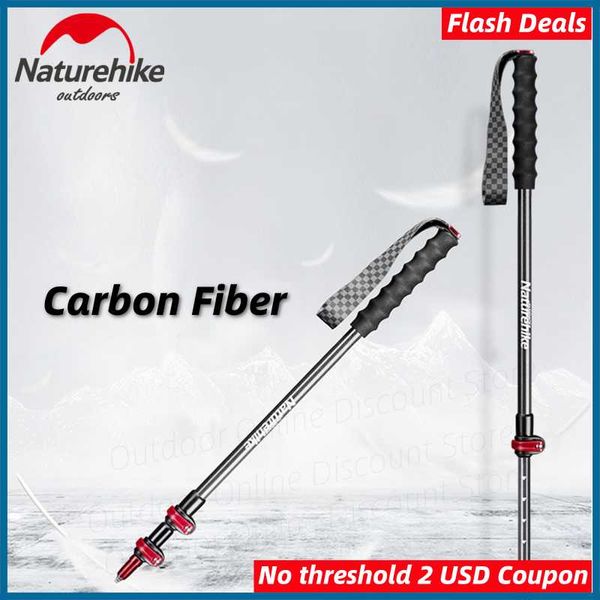 trekking poles naturehike carbon fiber walking sticks ultralight folding foldable collapsible hiking trail running
trekking poles naturehike carbon fiber walking sticks ultralight folding foldable collapsible hiking trail running