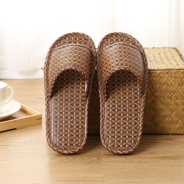 slippers cuzullaa women breathable flax weaving men summer slides shoes female indoor flat slipper size 35-45, Black
slippers cuzullaa women breathable flax weaving men summer slides shoes female indoor flat slipper size 35-45, Black