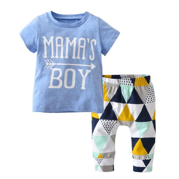clothing sets 2021 summer style baby boy clothes born toddler short sleeve letter mama's t-shirt+pants 2 pcs infant set, White
clothing sets 2021 summer style baby boy clothes born toddler short sleeve letter mama's t-shirt+pants 2 pcs infant set, White