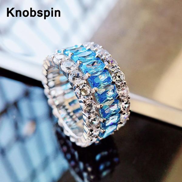 cluster rings knobspin 100% 925 sterling silve 2021 fashion luxury charm aquamarine zircon geometry ring for women fine jewelry gift wedding, Golden;silver
cluster rings knobspin 100% 925 sterling silve 2021 fashion luxury charm aquamarine zircon geometry ring for women fine jewelry gift wedding, Golden;silver