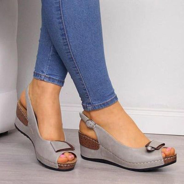 sandals wedges platform woman's sandal buckle strap roman casual ankle open toe fish mouth shoes large size women's shoe, Black
sandals wedges platform woman's sandal buckle strap roman casual ankle open toe fish mouth shoes large size women's shoe, Black