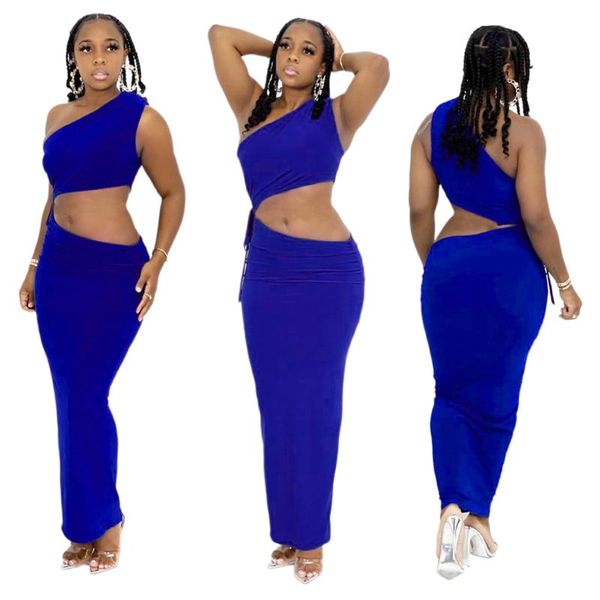 casual dresses 2021 summer women's irregular bandage slanted shoulder waistless dress, Black;gray
casual dresses 2021 summer women's irregular bandage slanted shoulder waistless dress, Black;gray